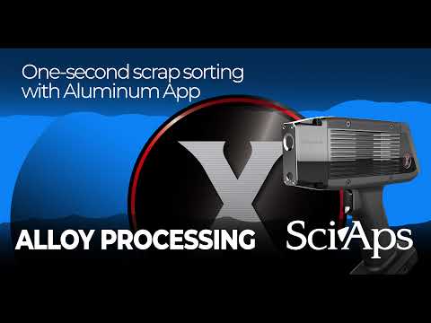 Scrap sorting: Aluminum App sorts in one second