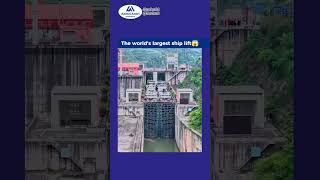 The world's largest ship lift 😱