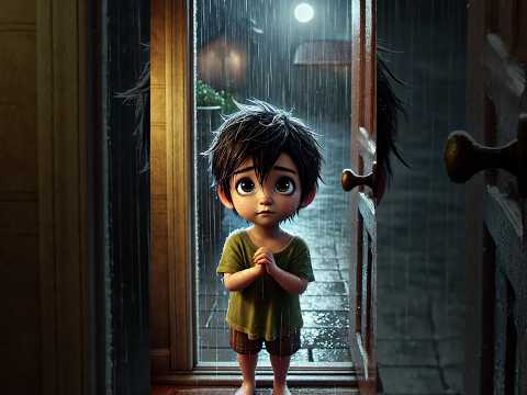 TIGU HELPING BOY#cartoon ##horrorstories #moralstory #2danimatedstories #animation