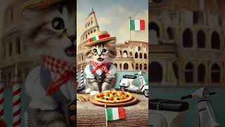 Mamma Mia! This Singing Cat Brings Italian Vibes! 🇮🇹🎤