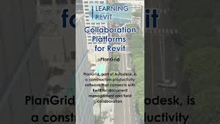 REVIT COLLABORATION PLATFORM | PLANGRID #learningrevit #revit #bim #tutorial #tutorialforbeginners