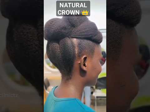 PROTECTIVE HAIRSTYLE FOR NATURAL HAIR #protectivehairstyle #naturalhairstyles #naturalhair