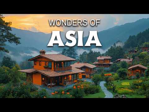 Wonders of Asia | The Most Amazing Places In Asia | Travel Video 4K