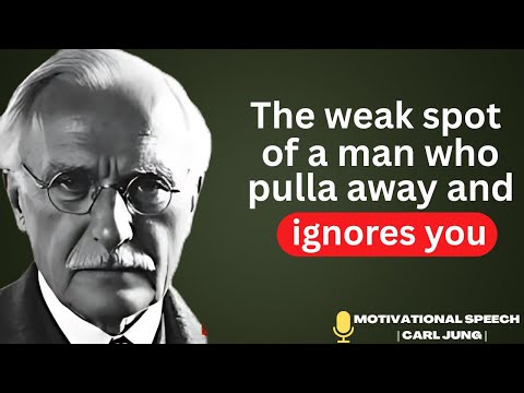 The greatest WEAKNESS of a MAN who IGNORES you _ carl jung