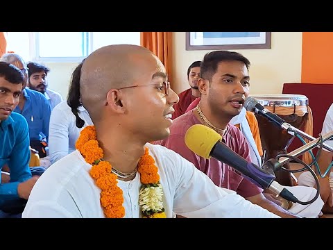 Beautiful Hare Krishna Kirtan - HG Hriday Madhav Das - Iskcon Mantra