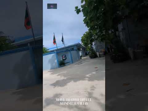 Most Famous Hotel in Maafushi Island | Summer Villa #travel #blogger #maafushi #vacationviralvideo