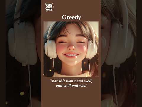 A playlist that makes you feel positive when you listen to it | Greedy  #Short