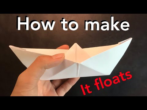 How To Make a DIY Paper Boat