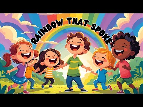 The Rainbow That Spoke 🌈 | A Colorful Moral Story for Kids | MiniMinds English Story