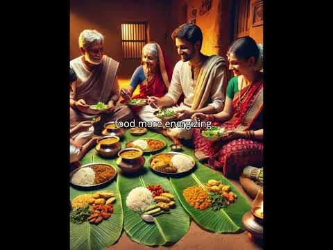 "Why Did Ancient People Eat on Banana Leaves? (Shocking Truth!)" #southindianfood #HealthHacks#short