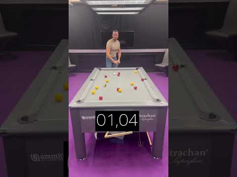 25 second break and run 💨🎱 #8ballpool #speedpool #speed #billiards #8ball #pooltable #skills