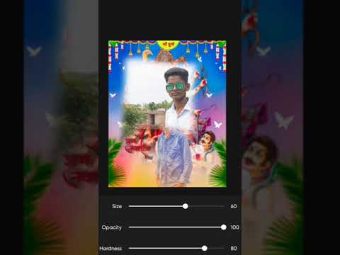Navratri Photo Editing 2022 #short #viral #photoediting #happydussehra #viralvideo #1ksubscribers