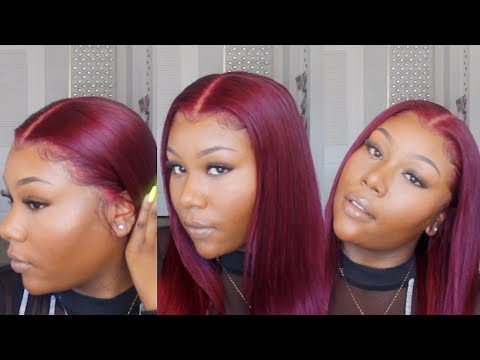 THE MOST AFFORDABLE 99J BURGUNDY WIG... EVER? REVIEW AND INSTALL ft. SuperNova Hair