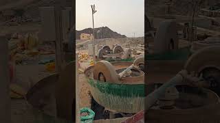 Stone turns into gold, gold ore is ground into gold#wetmill#goldmining #gold #miningmachine