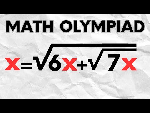 Germany I Can You Solve This? | Math Olympiad | Radical Equation | Find X=?