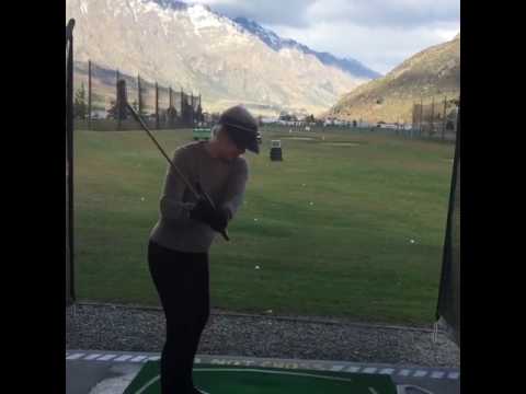 the HANGER golf swing aid