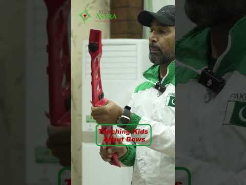 What is a Riser? Archery Basics for Kids at RUDN Astra 🏹
