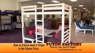 Futon Factory Bunk Beds at new store on Edison rd, Mishawaka