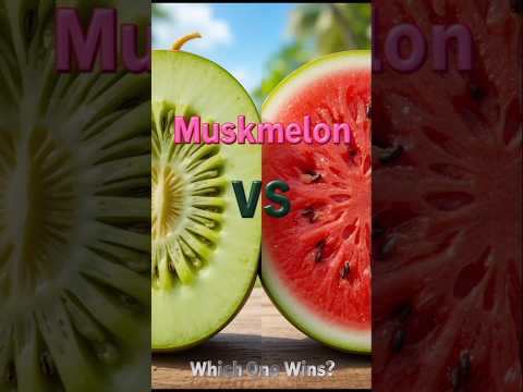 Muskmelon vs Watermelon: Which One Wins Summer?