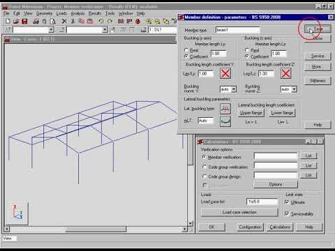 Autodesk Robot structural analysis - steel dim bars