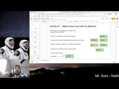 Math Week 1 Vocabulary (Practice)