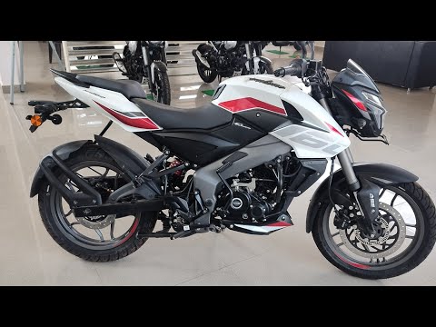 Pulsar 🔥 NS 160 BS7 White Colour 2025 Review Hindi On Road Price #NS160 #NS200