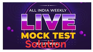 Practicemocks live mock solution