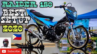 RAIDER 150  BEST SETUP 2020 🇵🇭