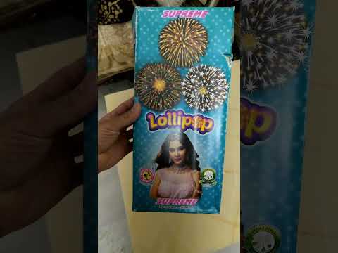 LOLLIPOP FROM SUPREME FIREWORKS 🎆 🔥 | sky shot testing #crackers #diwali #skyshot #crackerguru