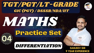UP TGT 2025 Maths Practice Class 04 | Limit & Continuity | | TGT PGT LT Grade