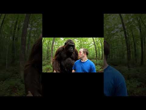 bigfoot and downZ #bigfoot #ai #funny
