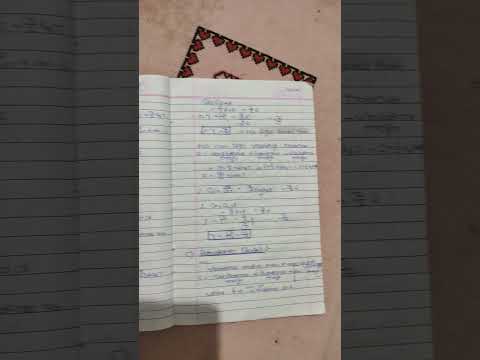 3rd Chapter Of Physics Kinetic Theory Of Gases And Radiation Notes #notes