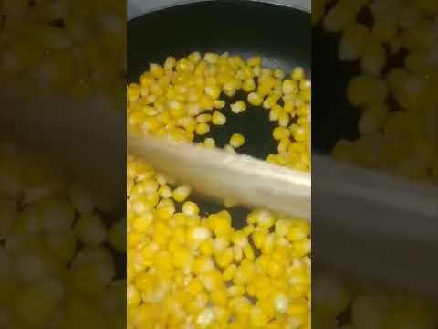 #Pan Roasted Spicy Sweet Corn Recipe in tamil😋😋 #eveningsnacksrecipes  #shortstamil #shorts
