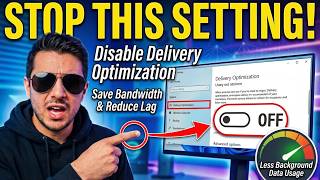 Disable Delivery Optimization in Windows 11/10 to Save Bandwidth & Reduce Lag