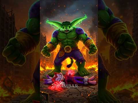 Big Hulk vs Spider Sonic, Shadow Black Panther, Silver Captain America