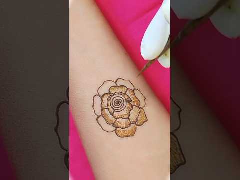 beautiful easy floral mehndi design | mehndi design simple | simple mehndi design | arabic mehndi