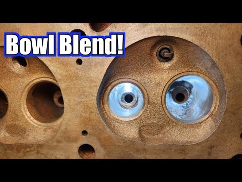 260 Olds, Mild porting and flow test.