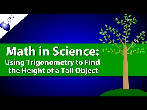 Using Trigonometry to Determine the Height of a Tall Object
