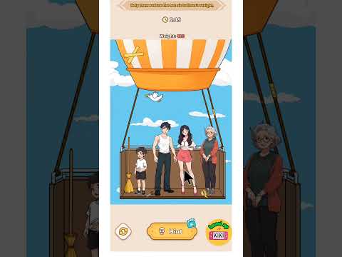 Brain Puzzle Tricky Quest | Level 24 Stop Landing - Help them reduce the hot air ballon's weight