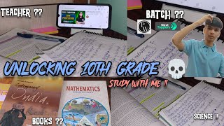 This is How I’m Unlocking Class 10th 🔓🔥 | Study With Me #class10th #pw