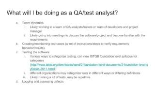 A Practical Introduction to working in software QA - Part 1