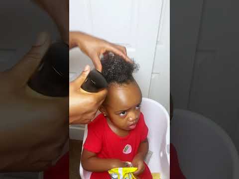 Defined Cute Curls on Baby Girl/Kids Haurstyle
