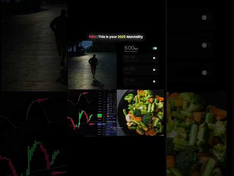 Your 2025 mentality 💙🔥 | Relatable short | #trending #shorts #motivation #success #discipline