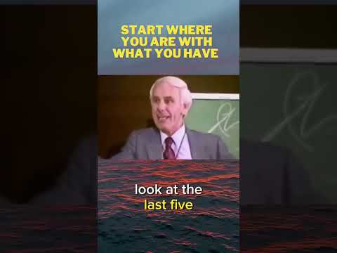 Just Start. No more waiting #jimrohn #jimrohnspeech  #shorts