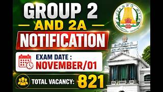 GROUP 2/2A NOTIFICATION PUBLISHED!!