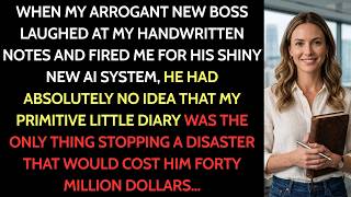 Fired for Handwritten Notes? My Revenge Cost the VP $40M & His Job | #OfficeKarma