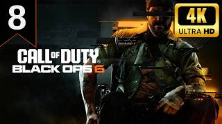Call of Duty: Black Ops 6 Gameplay Walkthrough Part 8 - Ground Control [4K 60FPS] - No Commentary