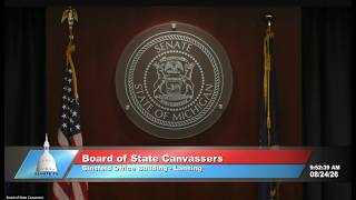 Board of State Canvassers, 8.24.26