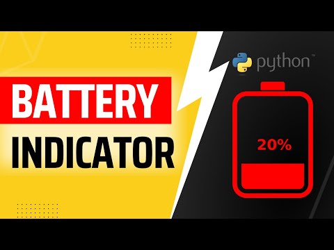 Automation Script: Battery Indicator with Python!