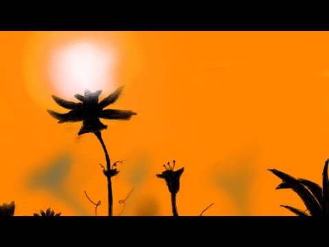 "Satisfying Videos" beautiful flowers on sun shade.. best painting for beginners .. #mrart